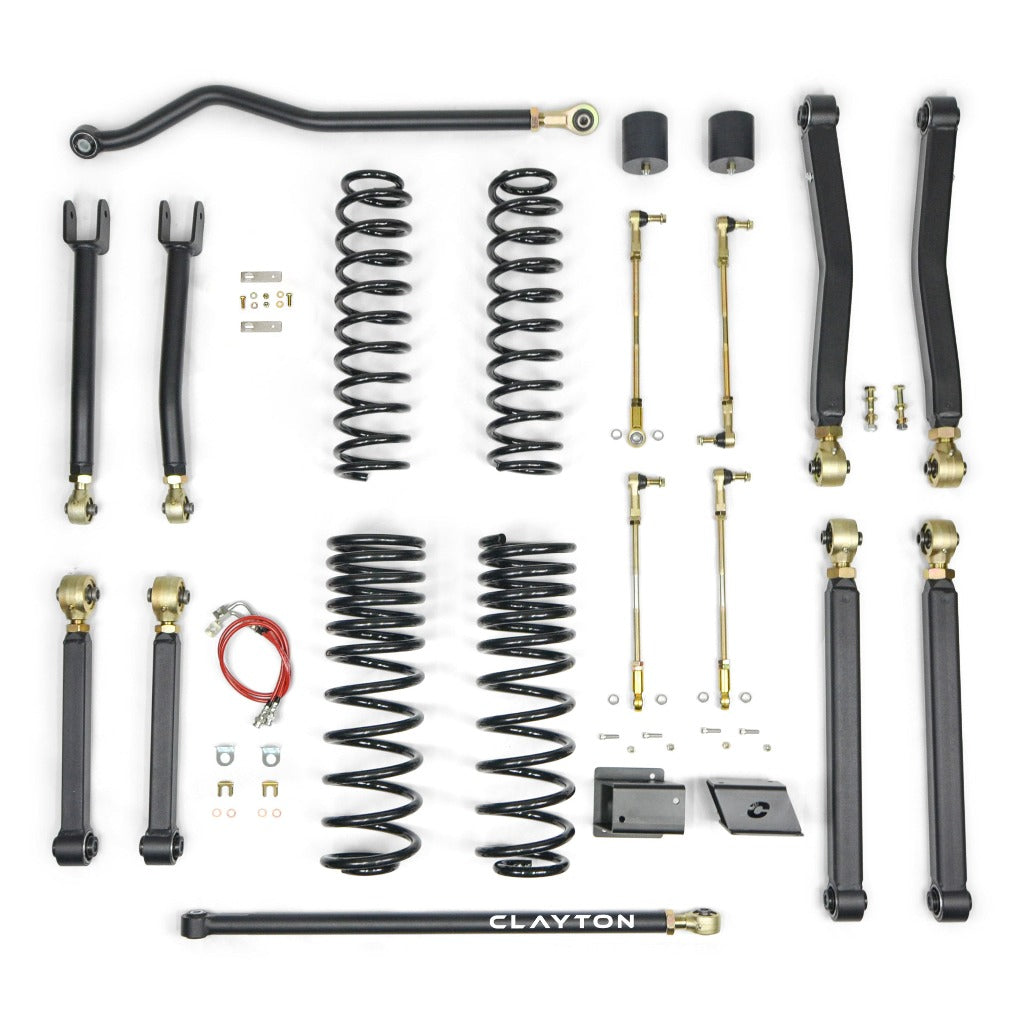 CLAYTON OFF ROAD Jeep Gladiator 3.5" Premium Lift Kit 2020-Present, JT 2910035 - Cali Raised Offroad