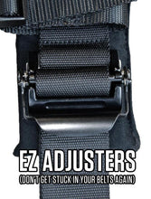 Load image into Gallery viewer, PRP 5.2 Cam-Lock Harness w/ Ratchet Lap Belt - Black