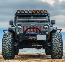 Load image into Gallery viewer, Inferno Front Winch Bumper with Flat Top Stinger | Jeep Wrangler JK