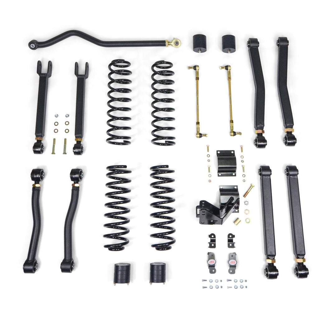 CLAYTON OFF ROAD Jeep Wrangler 3.5" OVERLAND+ Lift Kit 2007-2018, JK 3008030 - Cali Raised Offroad
