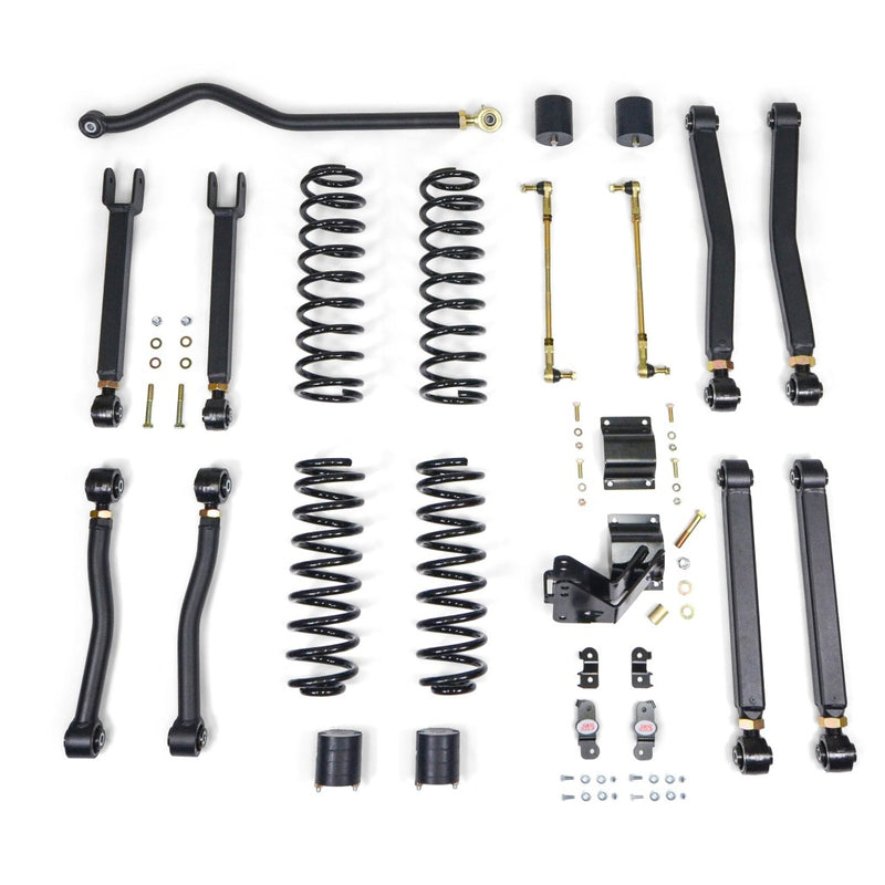CLAYTON OFF ROAD Jeep Wrangler 3.5" OVERLAND+ Lift Kit 2007-2018, JK 3008030 - Cali Raised Offroad