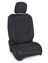 Load image into Gallery viewer, PRP Jeep Wrangler JL Front Seat Covers - 2 door- with Pocket Back (Pair) - Black/Purple