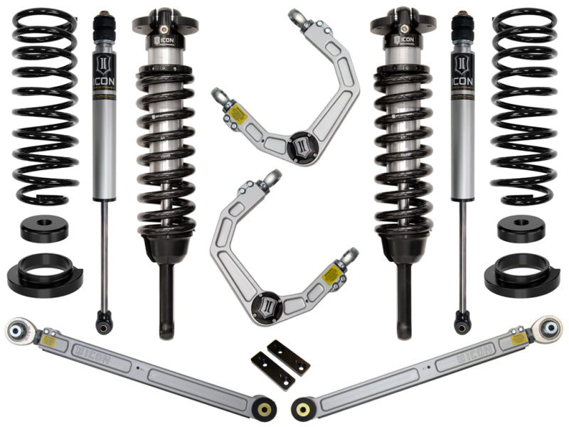 ICON 03-09 Gx470 0-3.5in Stage 3 Suspension System w/ Billet Uca