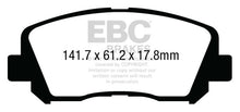 Load image into Gallery viewer, EBC 15+ Chrysler 200 2.4 Yellowstuff Front Brake Pads