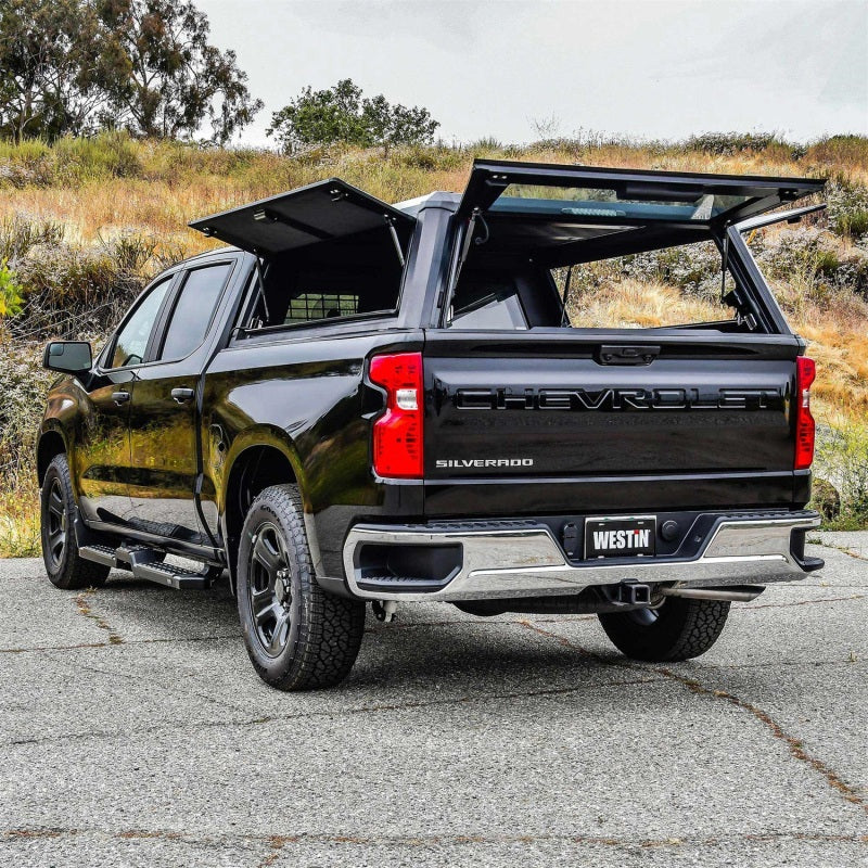 Westin EXP Truck Cap COMPLETE KIT A + BS (19-25 Chevy Silverado/GMC Sierra CC 1500 5.8ft. Bed)