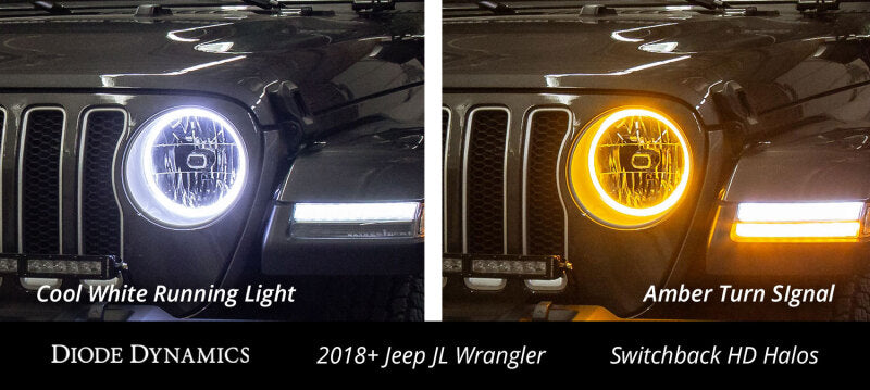 Diode Dynamics Halo Lights LED 60mm Switchback (Pair)