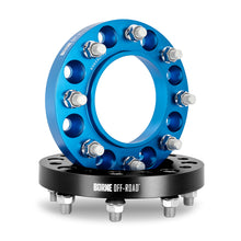 Load image into Gallery viewer, Mishimoto Borne Off-Road Wheel Spacers 8X165.1 121.3 38.1 M14 Blk