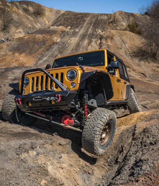 Pyro Stubby Front Winch Bumper | Jeep Wrangler JK