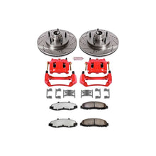 Load image into Gallery viewer, Power Stop 99-00 Ford F-150 Front Z36 Truck &amp; Tow Kit w/Cals