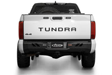 Load image into Gallery viewer, Addictive Desert Designs 2022+ Toyota Tundra Black Label Rr Bumper - Hammer Blk w/ Satin Blk Panels