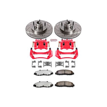 Load image into Gallery viewer, Power Stop 97-98 Ford F-150 Front Z36 Truck &amp; Tow Kit w/Cals