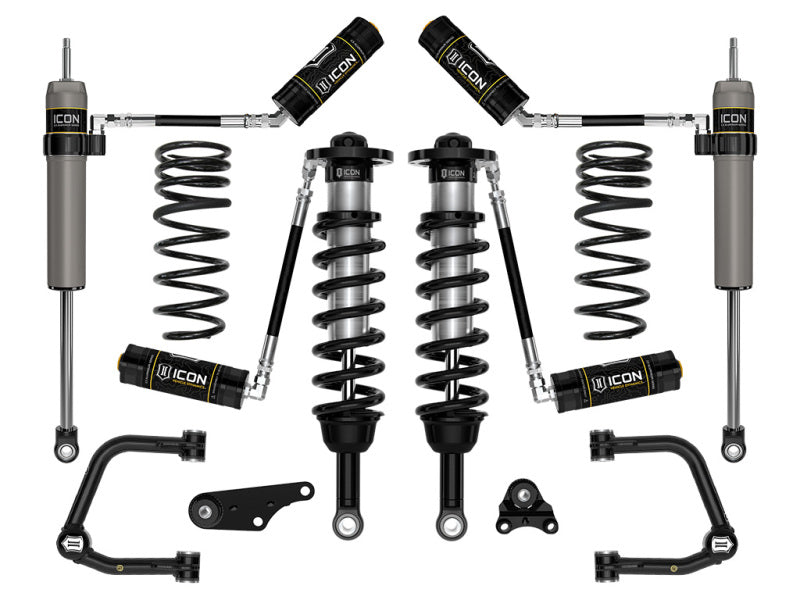 ICON 24 Tacoma 1.25-3in Stage 4 Suspension System Tubular With Triple Rate Spring