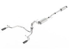 Load image into Gallery viewer, Borla 15-17 Ford F-150 2.7L/ 3.5L EcoBoost/ 5.0L V8 Rear Exit S-Type Catback Exhaust Black Chrome