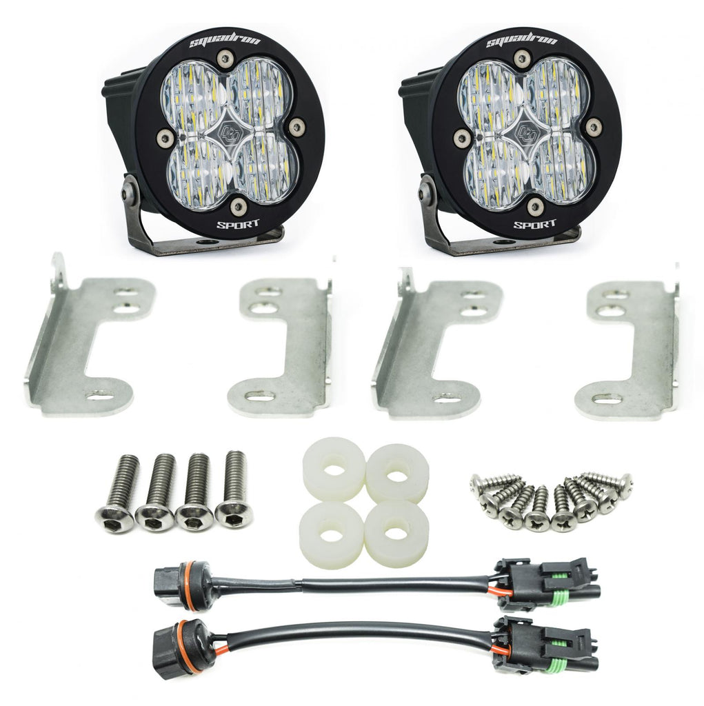 Jeep JL Fog Pocket Kit 2018 Wrangler JL Baja Designs