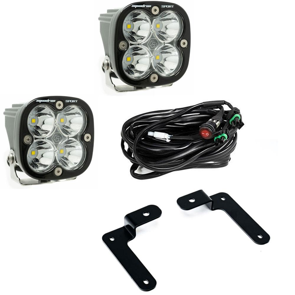 Jeep JL A-Pillar Light Kit 2018 Wrangler JL Baja Designs