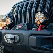 Load image into Gallery viewer, Jeep JL/JT Rubicon Steel Bumper LED Light Kit LP6 Baja Designs