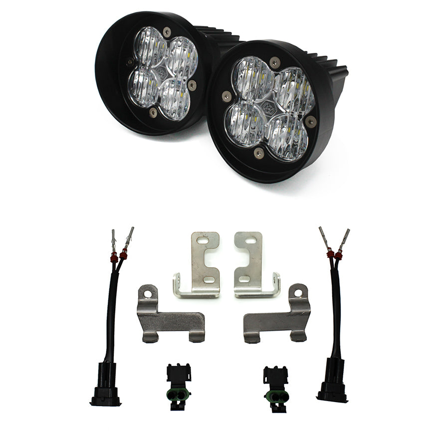 12- On Rav4 Fog Pocket Kit Squadron Sport Wide Cornering Baja Designs