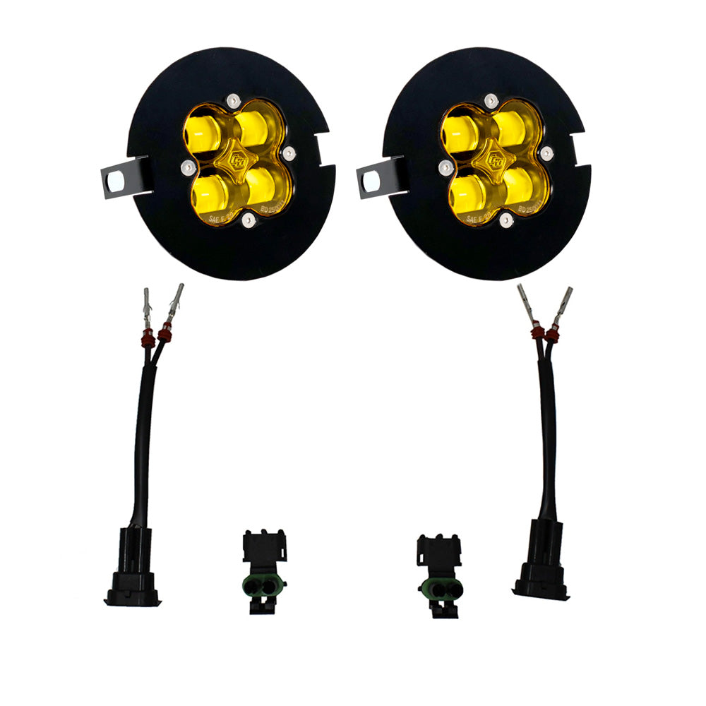 Ford/Toyota F-150 Tundra Tacoma SAE Fog Light Kit Baja Amber Baja Designs-447705