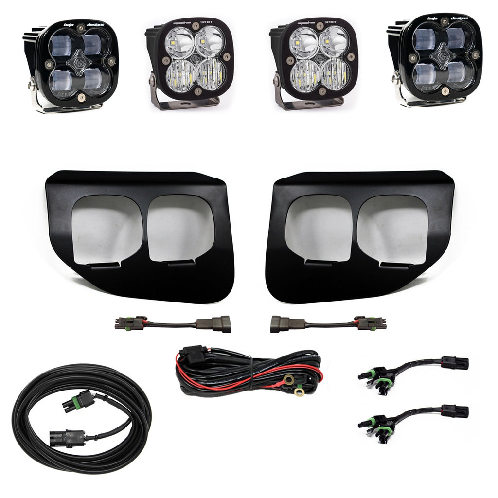 Ford Super Duty (20-On) Fog Lights Dual FPK SAE/Sport DC Baja Designs