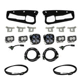 Baja Designs Bronco Clear SAE Fog Pocket Kit 21-Up Ford Bronco w/Upfitter Baja Designs - 447761UP