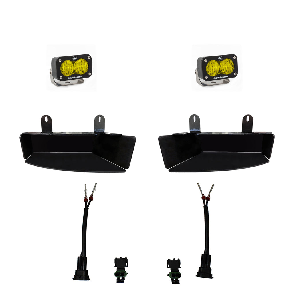 Dodge Ram Light Kit For Ram 2500/3500 19-On FPK S2 Sport W/C Baja Amber Baja Designs-448043