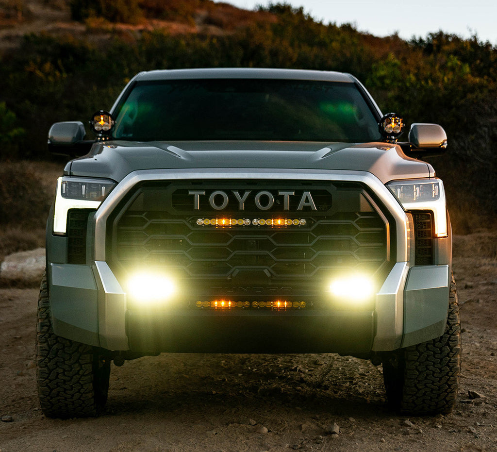 2022 Toyota Tundra S2 Sport OEM Fog Light Replacement Kit Baja Designs
