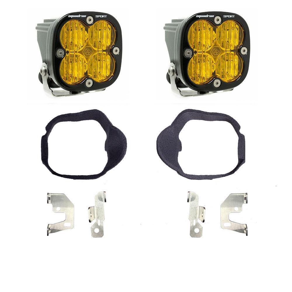 Mercedes Squadron Sport Fog Pocket Light Kit For Mercedes 2014-2018 Sprinter Van Baja Designs