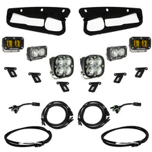 Load image into Gallery viewer, Ford Bronco (21-Present) S2 SAE FPK Sportsmen w/Upfitter Wiring Harness OEM Steel Bumper Baja Designs-448178UP