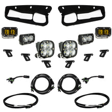 Load image into Gallery viewer, Ford Bronco (21-Present) S2 SAE Baja Amber FPK Pro w/Upfitter Wiring Harness for OEM Steel Bumper Baja Designs-448179UP
