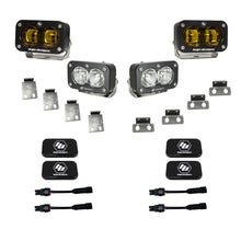 Load image into Gallery viewer, S2 SAE Amber/S2 Sport Fog Pocket Kit Fits 21-On Ford Raptor Baja Designs