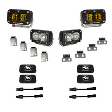 Load image into Gallery viewer, S2 SAE Amber/S2 Pro Fog Pocket Kit Fits 21-On Ford Raptor Baja Designs