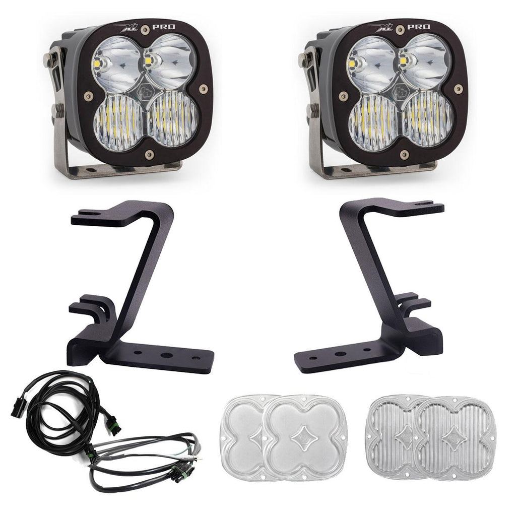 XL Pro A-Pillar Kit 2023-On Ford F-250/350 Super Duty Driving/Combo Clear Toggle Wiring