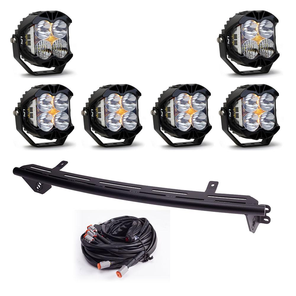 Ford Super Duty 23-On LP4 Bull Bar Light Kits Kit Baja Designs
