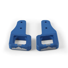 Load image into Gallery viewer, Mishimoto 2017+ Ford Raptor / 2009+ Ford F150 Borne Off-Road Billet Tow Hooks - Blue