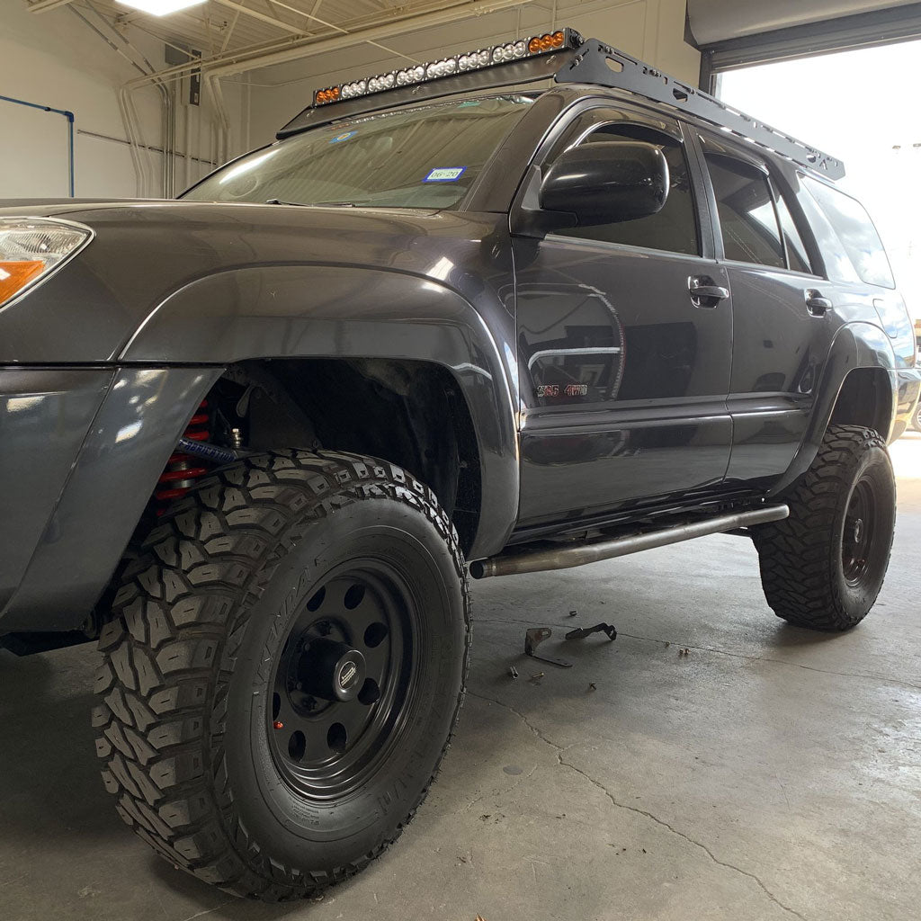 **2003-2009 TOYOTA 4RUNNER 20 DEGREE Trail BOLT ON ROCK SLIDERS