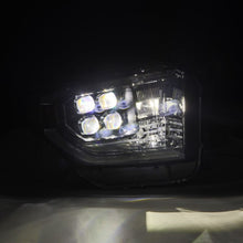 Load image into Gallery viewer, AlphaRex 14-21 Toyota Tundra NOVA-Series LED Proj Headlights Alpha-Blk w/Actv Light &amp; Seq. Sig + DRL