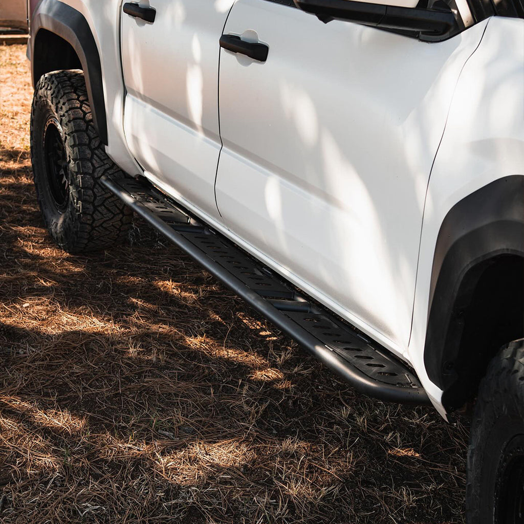 CBI Toyota Tacoma 4th Gen Overland Bolt-On Rock Sliders l Short Bed l 2024