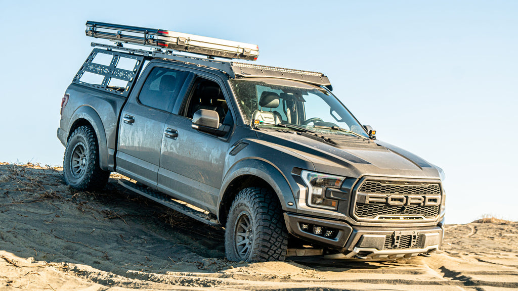Ford Raptor/F150 Cab Height Bed Rack 5 Foot 6 Inch Bed Length 10-Pres Ford Raptor CBI Offroad
