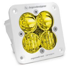 Load image into Gallery viewer, Flush Mount LED Light Pod White Baja Amber Lens Driving/Combo Pattern Squadron Sport Baja Designs-551013WT