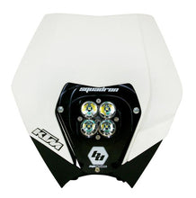 Load image into Gallery viewer, KTM Headlight Kit DC 05-13 Black Squadron Sport Baja Designs