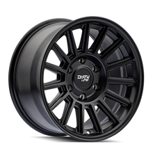 Load image into Gallery viewer, Dirty Life Journey 9316 17x8.5 / 6x139.7 BP / 0mm Offset / 106mm Hub Matte Black Wheel