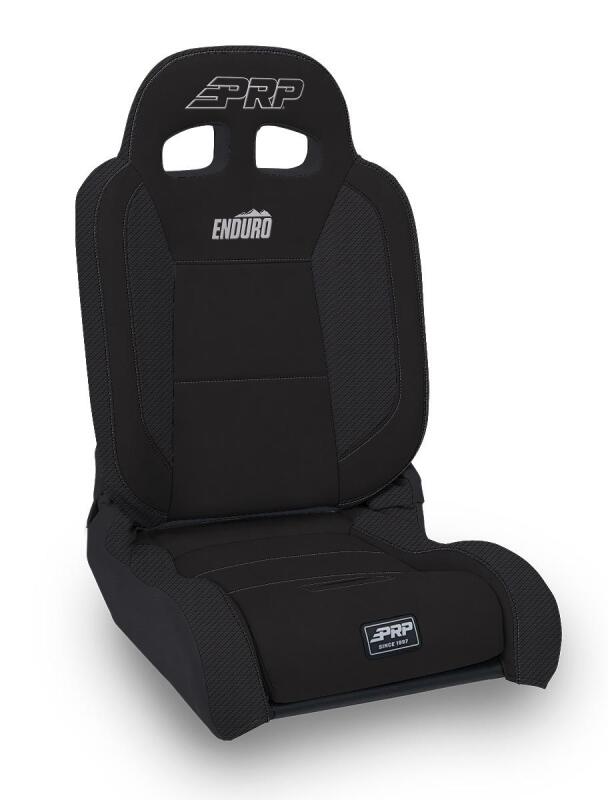 PRP EnduroDaily Reclining Suspension Seat - Black Suede - Driver
