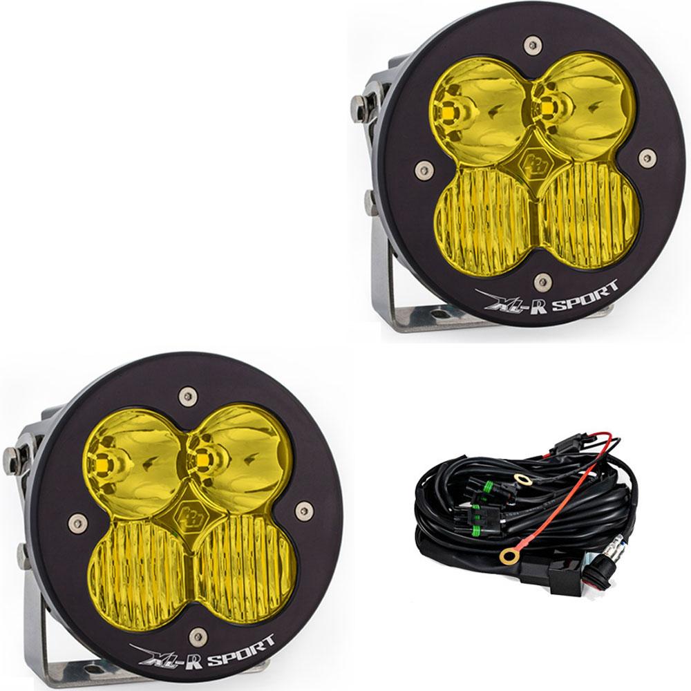XL-R Sport Pair Driving/Combo Baja Amber Baja Designs-577813