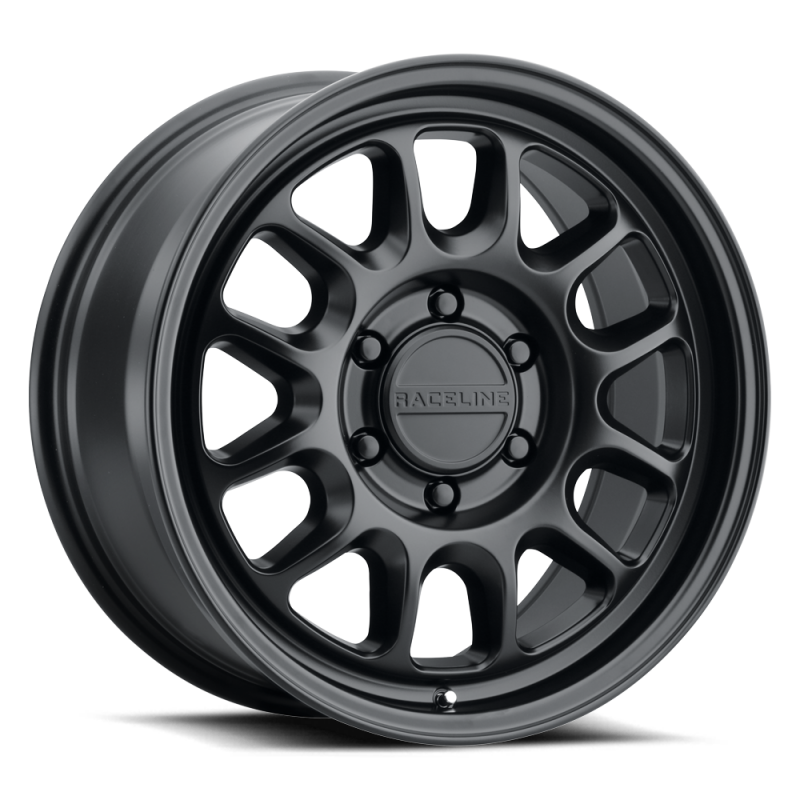 Raceline 958B Rogue 18X9in / 6X135 BP / 18mm Offset / 87.1mm Bore - Satin Black Wheel