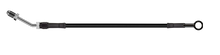Load image into Gallery viewer, Goodridge 80in Universal Clutch Line w/Blk Zinc Fittings &amp; Blk Hose - Straight Banjo w/M10 Fitting