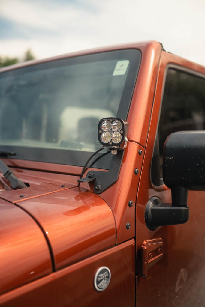 Jeep JK-JKU Ditch Light Brackets 07-18 Wrangler JK/JKU CBI Offroad