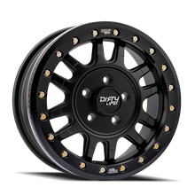 Load image into Gallery viewer, Dirty Life 9309R Canyon Pro 15x7 4x137 13mm Offset/106.25mm Hub Matte Black - Beadlock
