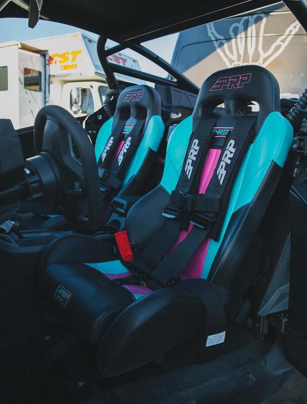 PRP Honda Talon XCR Suspension Seats Kit (Pair) - Black