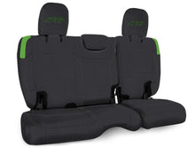 Load image into Gallery viewer, PRP Jeep Wrangler JL Rear Bench CoversU - 4 door with no armrest - Black/Green