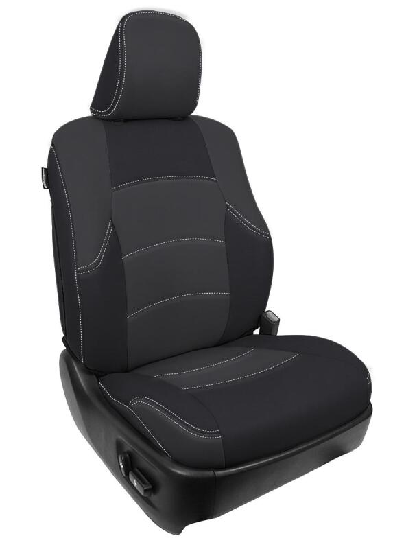 PRP 2011+ Toyota 4Runner Front Seat Covers (Pair) - Black/Grey